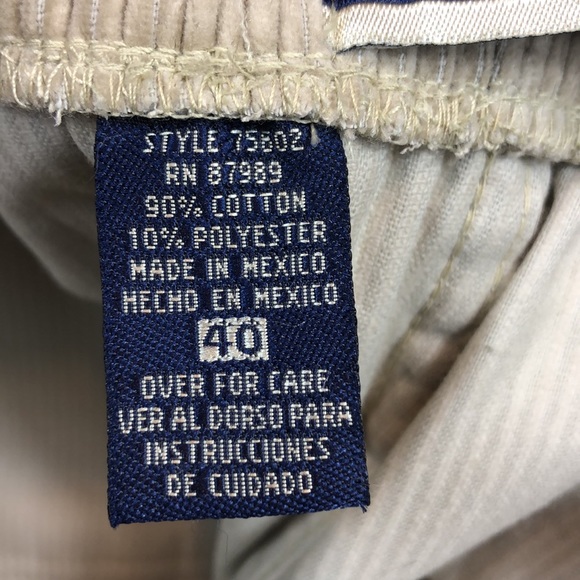 Vintage OP 80s Dog Town Longrider Corduroy Elastic High Waisted UNISEX Rare Find - Picture 13 of 15